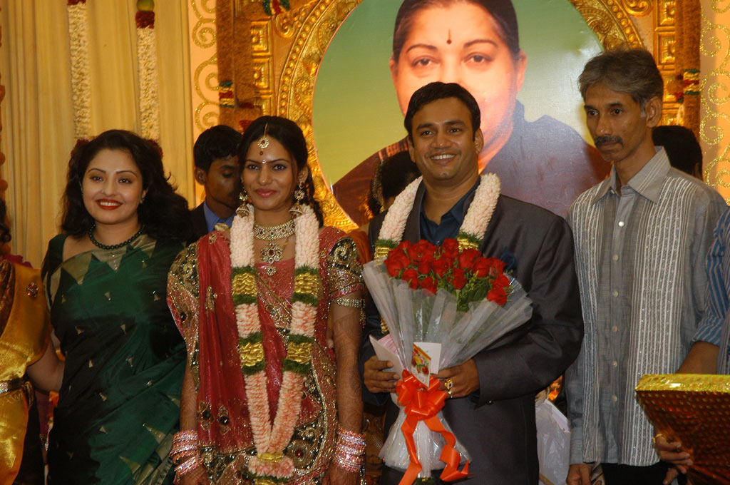 Actor Radharavi son wedding reception stills | Picture 40870